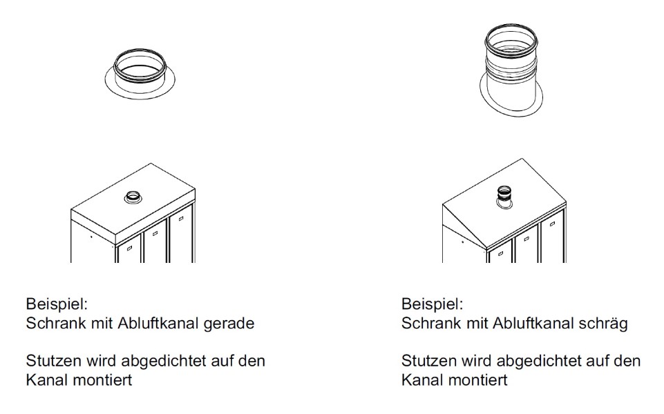STALGO UNIMA AG - Schrägdächer Abluftsystem