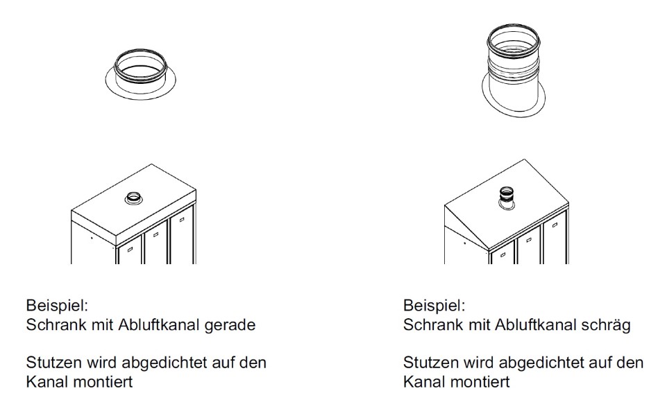 STALGO UNIMA AG - Schrägdächer Abluftsystem